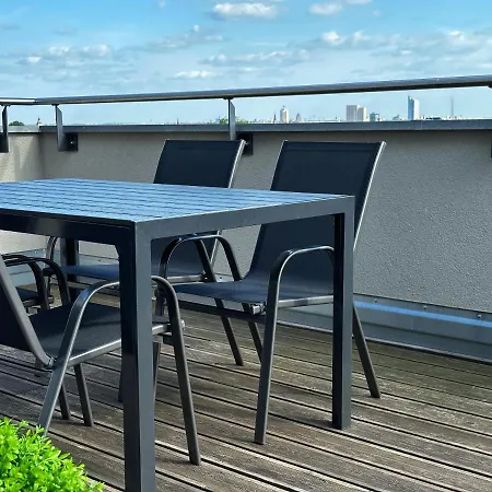 Elegante Skyline Apartment Leipzig